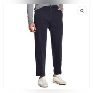 NWT Blue Luxury Designer Vince Slacks size 32